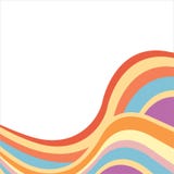 Abstract Background With Multicolored Waves Royalty Free Stock Images Abstract Background With Multicolored Waves Royalty Free Stock Images