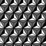 Abstract black and white triangle geometric pattern in style of the 80s vector illustration Abstract black and white triangle geometric pattern in style of the 80s vector illustration