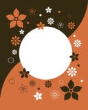 Abstract bloemenframe 2 - vector stock illustratie Abstract bloemenframe 2 - vector stock illustratie