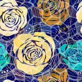 Abstract bloemenpatroon Vector Illustratie Abstract bloemenpatroon Vector Illustratie