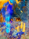 Abstract blue green orange marble texture, acrylics trendy art royalty free illustration Abstract blue green orange marble texture, acrylics trendy art royalty free illustration
