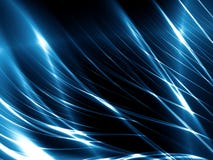 Abstract Blue Lines Royalty Free Stock Photography