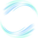 Abstract blue swirl circle on white background. Vector illustration for you modern design. Round frame or banner with Stock Photography Abstract blue swirl circle on white background. Vector illustration for you modern design. Round frame or banner with Stock Photography