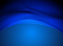 Abstract blue wave backgrounds vector