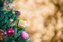 Abstract blur Christmas Tree bokeh background stock photo Abstract blur Christmas Tree bokeh background stock photo