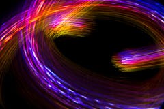Abstract Blurred Space Comet, Multi-colored Light Lines Stock Image Abstract Blurred Space Comet, Multi-colored Light Lines Stock Image