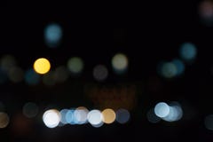 Abstract Bokeh Party In Night Background Abstract Bokeh Party In Night Background