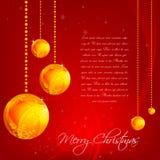Abstract Christmas Card Royalty Free Stock Images
