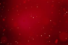 Abstract christmas gradient red background with bokeh flowing, festive holiday happy new year