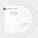 Abstract circle modern simple line with space of texting stock illustration Abstract circle modern simple line with space of texting stock illustration