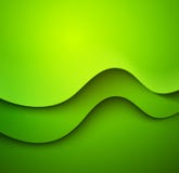 Abstract colorful green vector waved background vector illustration Abstract colorful green vector waved background vector illustration