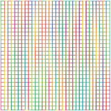 Abstract Colorful Grid Fence Background Pattern Texture Royalty Free Stock Photography