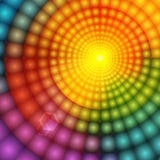 Abstract colorful shining circle tunnel background stock illustration Abstract colorful shining circle tunnel background stock illustration