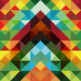 Abstract colorful triangle pattern background