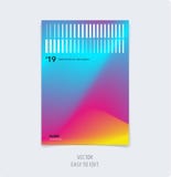Abstract colourful graphic design of brochure in fluid liquid style with blurred smooth background. Stock Images Abstract colourful graphic design of brochure in fluid liquid style with blurred smooth background. Stock Images