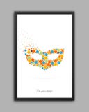 Abstract Creative concept vector logo icon of mask for Web and Mobile Applications isolated on background. Art royalty free illustration Abstract Creative concept vector logo icon of mask for Web and Mobile Applications isolated on background. Art royalty free illustration