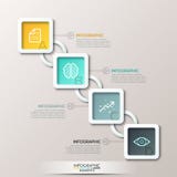 Abstract 3D digital illustration Infographic stock illustration Abstract 3D digital illustration Infographic stock illustration