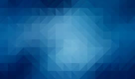Abstract 2D geometric blue background