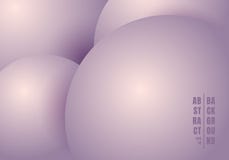 Abstract 3D realistic liquid or fluid circles purple pastels color beautiful background stock illustration Abstract 3D realistic liquid or fluid circles purple pastels color beautiful background stock illustration