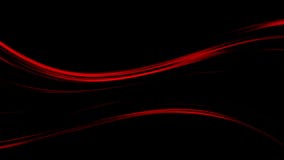 Abstract dark red waves background looping animation