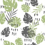 Abstract de zomer helder bloemen naadloos patroon met in hand getrokken texturen royalty-vrije illustratie Abstract de zomer helder bloemen naadloos patroon met in hand getrokken texturen royalty-vrije illustratie