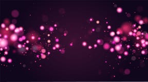 Abstract defocused circular bokeh sparkle glitter lights background. Magic christmas background. Elegant, shiny, pink stock illustration Abstract defocused circular bokeh sparkle glitter lights background. Magic christmas background. Elegant, shiny, pink stock illustration