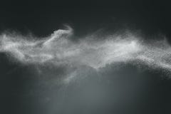 Abstract dust cloud design