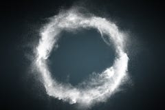 Abstract dust explosion frame background stock photo Abstract dust explosion frame background stock photo