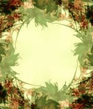 Abstract Flowers Photo Frame 3 Stock Image