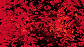 Abstract fractal effect die verschillende lagen, digitale animatie bewegen vector illustratie Abstract fractal effect die verschillende lagen, digitale animatie bewegen vector illustratie