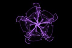 Abstract fractal violet light smoked background stock illustration Abstract fractal violet light smoked background stock illustration