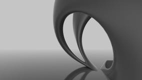 Abstract futuristic architecture organic shapes vector illustration Abstract futuristic architecture organic shapes vector illustration