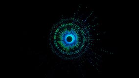 Abstract futuristic rotating blue circular mechanism with several parts royalty free illustration Abstract futuristic rotating blue circular mechanism with several parts royalty free illustration