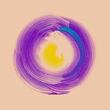 Abstract futuristic violet, blue, beige, yellow background stock illustration Abstract futuristic violet, blue, beige, yellow background stock illustration