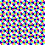 Abstract geometic background, festive pattern with different shapes. Bright and vivid colors of 80s, 90s neon style. Seamless stock illustration Abstract geometic background, festive pattern with different shapes. Bright and vivid colors of 80s, 90s neon style. Seamless stock illustration