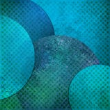 Abstract geometric background with layers of round circles with distressed texture design Stock Image Abstract geometric background with layers of round circles with distressed texture design Stock Image