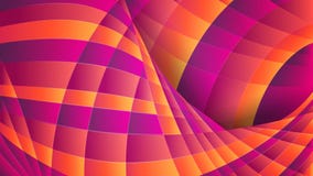 Abstract geometric background. Violet and orange curved lines. Dynamic effect royalty free illustration Abstract geometric background. Violet and orange curved lines. Dynamic effect royalty free illustration