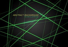 Abstract green line light laser cross overlap on dark grey design modern technology futuristic background vector vector illustration Abstract green line light laser cross overlap on dark grey design modern technology futuristic background vector vector illustration