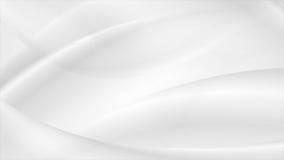 Grey pearl smooth blurred waves abstract video animation