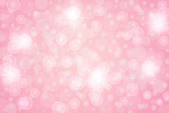 Abstract Bright Stars, Lights, Sparkles and Bubbles in Pink Background vector illustration Abstract Bright Stars, Lights, Sparkles and Bubbles in Pink Background vector illustration