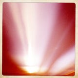 Abstract Light Taken With My IPhone Stock Image