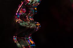 Light of Technology Shining in the Blackness Stock Photography Light of Technology Shining in the Blackness Stock Photography