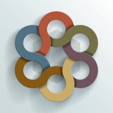 Abstract Linked Circles Stock Image Abstract Linked Circles Stock Image