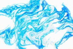 Abstract mooi blauw marmeren patroon met zwarte kleur royalty-vrije stock foto Abstract mooi blauw marmeren patroon met zwarte kleur royalty-vrije stock foto