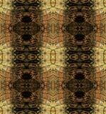 Abstract naadloos patroon die met bruine strepen slang op huid lijken vector illustratie Abstract naadloos patroon die met bruine strepen slang op huid lijken vector illustratie