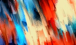 Abstract olieverfschilderij stock illustratie Abstract olieverfschilderij stock illustratie