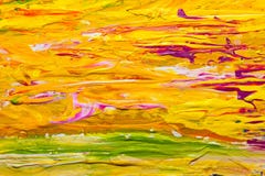 Abstract painted on canvas as multicolor background vector illustration Abstract painted on canvas as multicolor background vector illustration