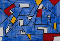 An Abstract Painting - Pain Stock Image - Image: 24796221