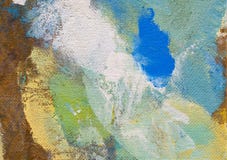 Abstract painting with blurry and stained structure. Cardboard texture background with copyspace for design. Textured colorful royalty free illustration Abstract painting with blurry and stained structure. Cardboard texture background with copyspace for design. Textured colorful royalty free illustration