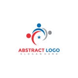 Abstract people Logo Design. Vector Illustrator Eps. 10 stock illustration Abstract people Logo Design. Vector Illustrator Eps. 10 stock illustration